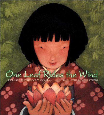 cover image ONE LEAF RIDES THE WIND: Counting in a Japanese Garden