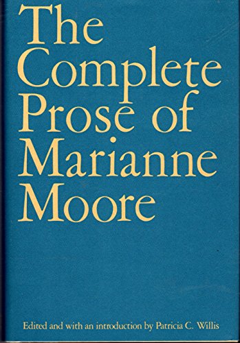 cover image Moore: Complete Prose