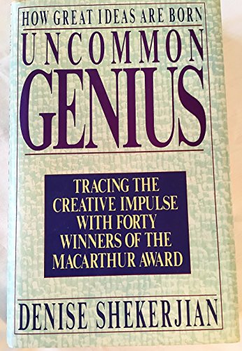 cover image Uncommon Genius