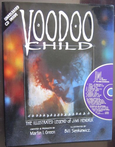 cover image Voodoo Child: 0the Illustrated Legend of Jimi Hendrix