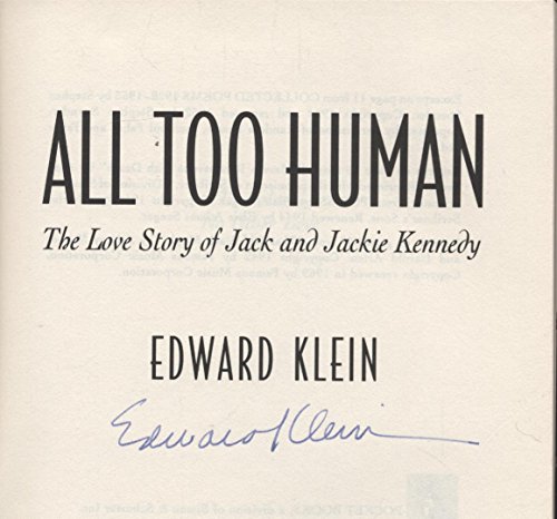 cover image All Too Human: The Love Story of Jack and Jackie Kennedy