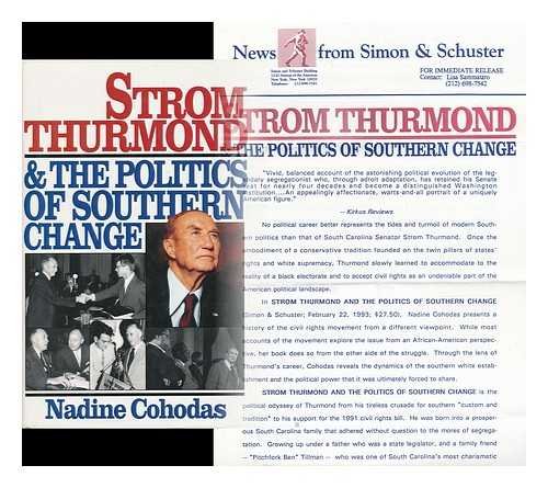 cover image Strom Thurmond and the Politics of Southern Change