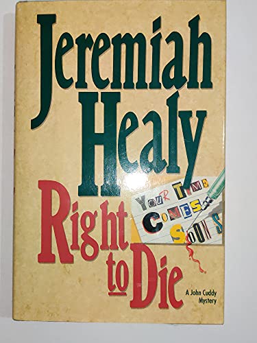cover image Right to Die: A John Cuddy Mystery