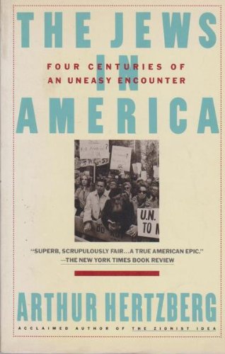 cover image Jews in America: Four Centuries of an Uneasy Encounter: A History