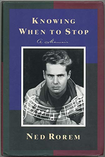 cover image Knowing When to Stop: A Memoir