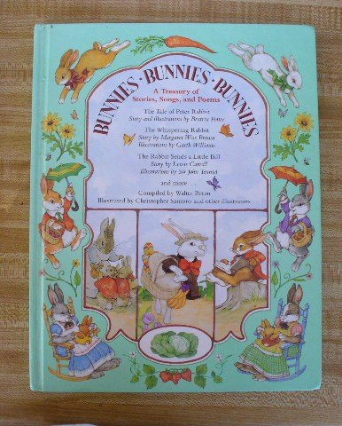 cover image Bunnies, Bunnies, Bunnies: A Treasury of Stories, Songs, and Poems