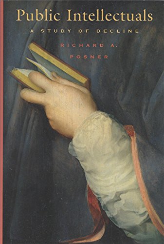 cover image PUBLIC INTELLECTUALS: A Study of Decline