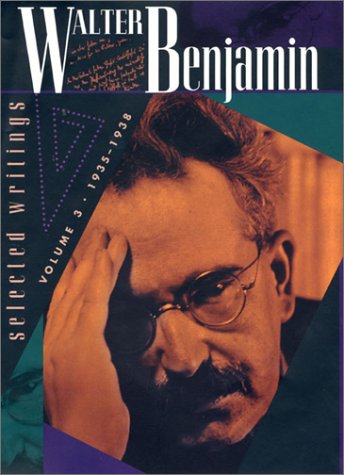 cover image WALTER BENJAMIN: Selected Writings Volume 3: 1935–1938