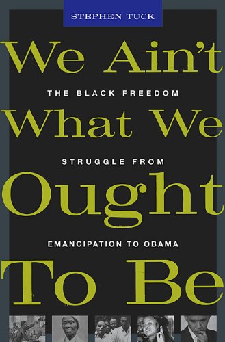 cover image We Ain't What We Ought to Be: The Black Freedom Struggle from Emancipation to Obama