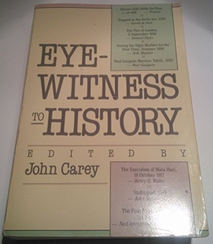 cover image Eyewitness to History