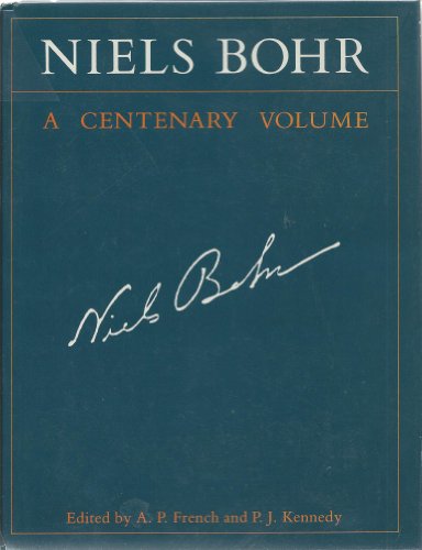 cover image Niels Bohr: A Centenary Volume,