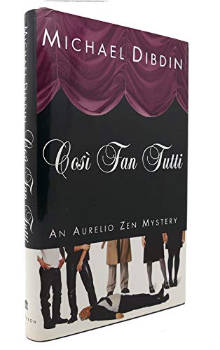 cover image Cosi Fan Tutti: An Aurelio Zen Mystery