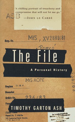 cover image File: The: A Personal History