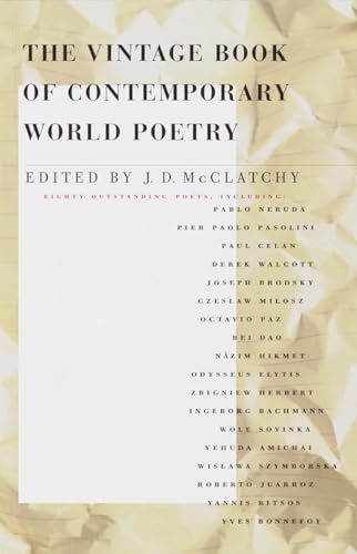 cover image The Vintage Book of Contemporary World Poetry