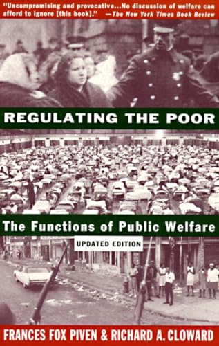cover image Regulating the Poor: The Functions of Public Welfare