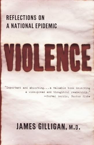 cover image Violence: Reflections on a National Epidemic