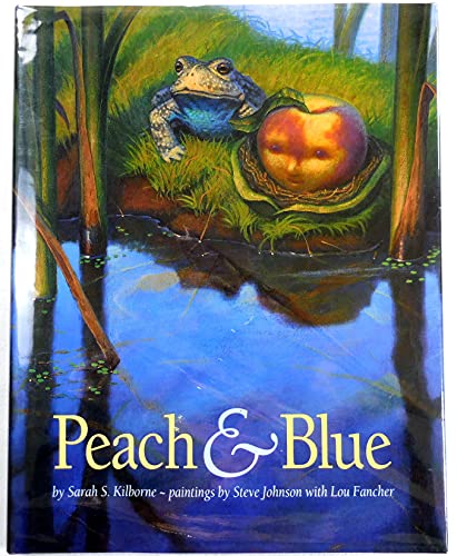 cover image Peach and Blue