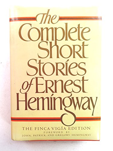 cover image The Complete Short Stories of Ernest Hemingway