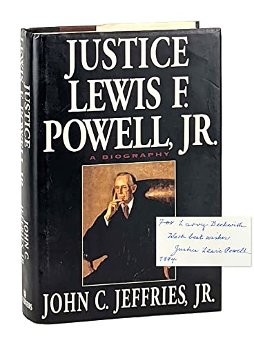 cover image Justice Lewis F. Powell, Jr.: A Biography