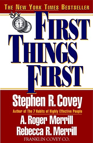 cover image First Things First