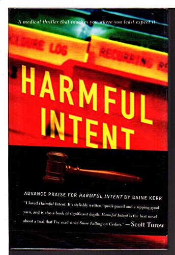 cover image Harmful Intent