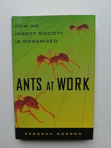 cover image Ants at Work: How an Insect Society Is Organized