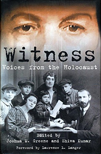 cover image Witness: Voices from the Holocaust