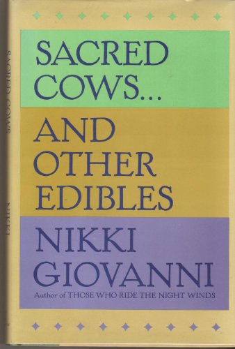 cover image Sacred Cows-- And Other Edibles