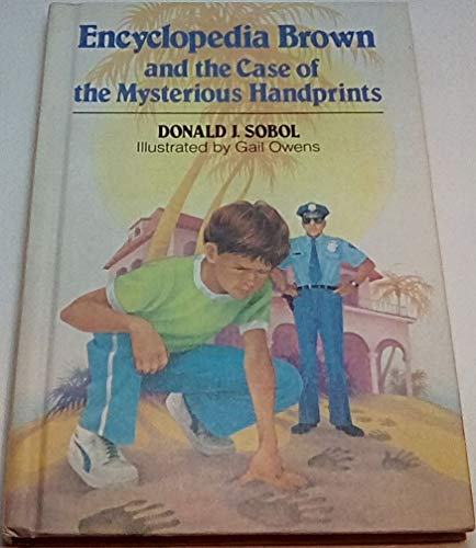 cover image Encyclopedia Brown and the Case of the Mysterious Handprints