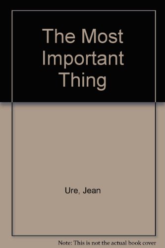 cover image The Most Important Thing