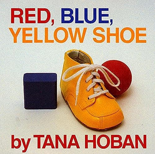 cover image Red, Blue, Yellow Shoe