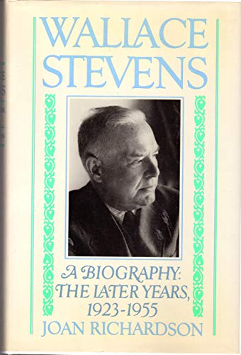 cover image Wallace Stevens