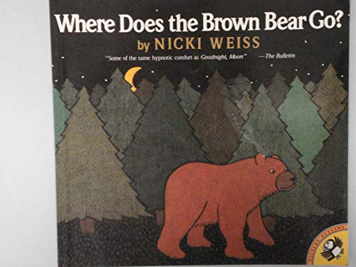 cover image Where Does the Brown Bear Go?
