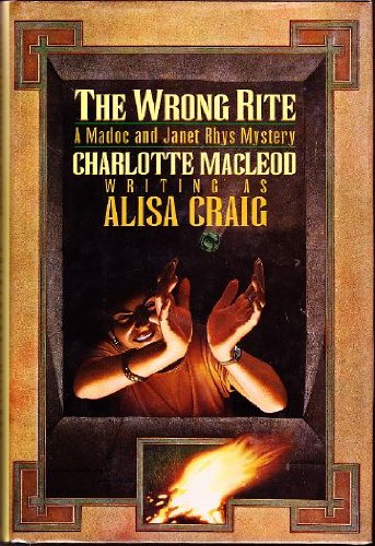 cover image The Wrong Rite: A Madoc and Janet Rhys Mystery