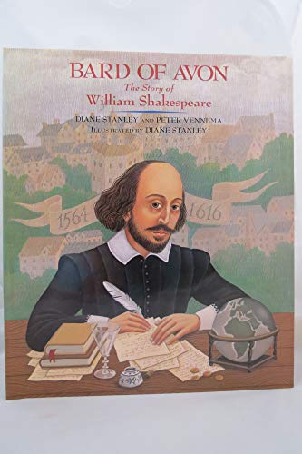 cover image Bard of Avon: The Story of William Shakespeare