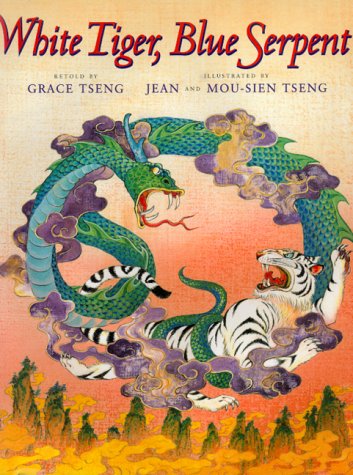 cover image White Tiger, Blue Serpent
