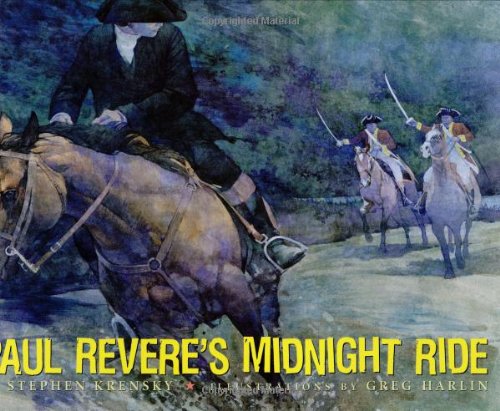 cover image PAUL REVERE'S MIDNIGHT RIDE