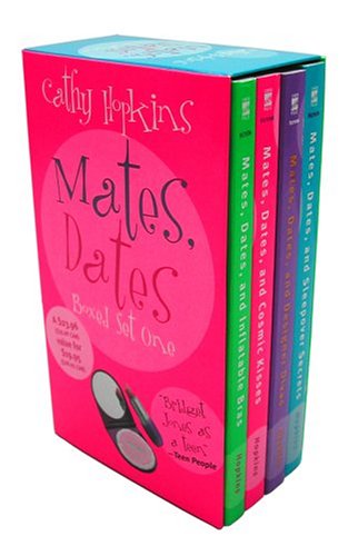 cover image Mates, Dates Boxed Set One: Mates, Dates And... Inflatable Bras, Cosmic Kisses, Designer Divas, Sleepover Secrets