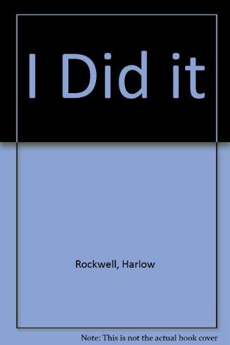 cover image I Did It