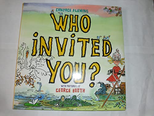 cover image WHO INVITED YOU?