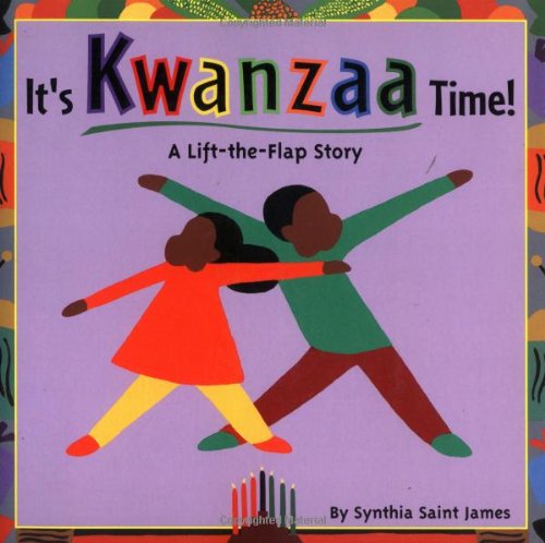 cover image IT'S KWANZAA TIME! A Lift-the-Flap Story