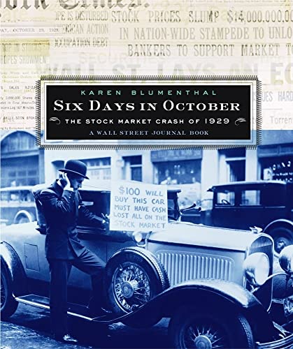 cover image SIX DAYS IN OCTOBER: The Stock Market Crash of 1929