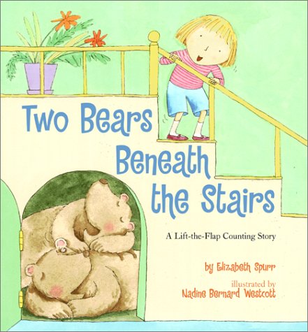 cover image Two Bears Beneath the Stairs: A Lift-The-Flap Counting Story