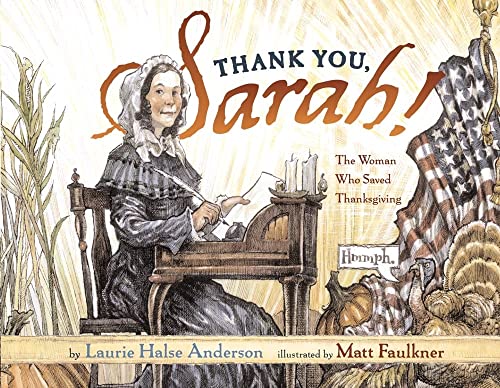 cover image THANK YOU, SARAH: The Woman Who Saved Thanksgiving