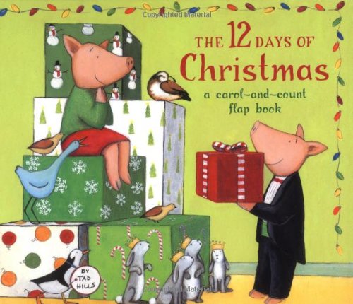 cover image The 12 Days of Christmas: A Carol-And-Count Flap Book