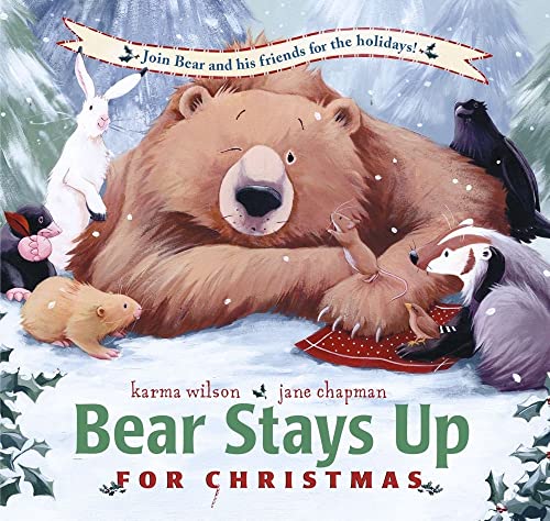 cover image BEAR STAYS UP FOR CHRISTMAS