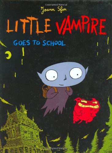 cover image LITTLE VAMPIRE GOES TO SCHOOL