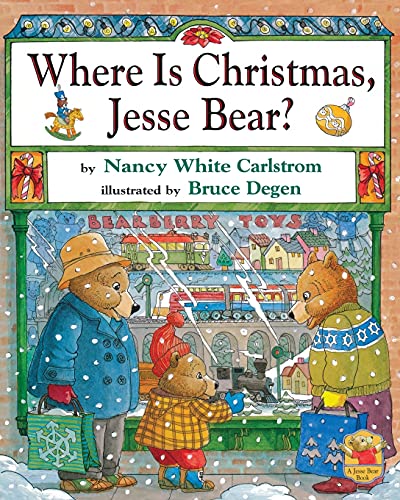 cover image WHERE IS CHRISTMAS, JESSE BEAR?
