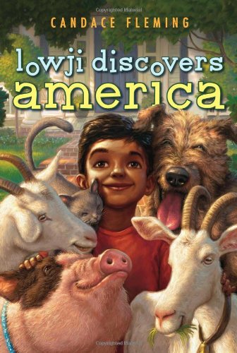 cover image LOWJI DISCOVERS AMERICA