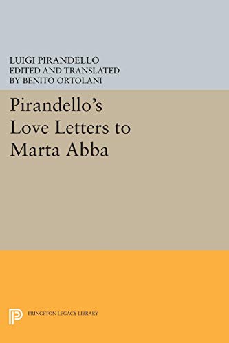 cover image Pirandello's Love Letters to Marta ABBA